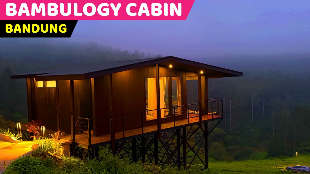 BARU BUKA! CABIN SEINDAH INI... | Bambulogy Cabin Pangalengan | Villa bagus di Bandung