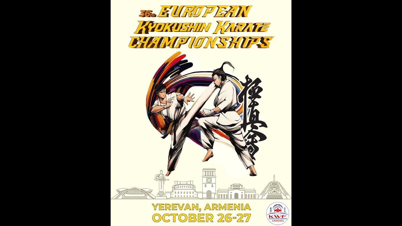 The 36th KWF European Kyokushin Championship - Day 1 / Tatami 1