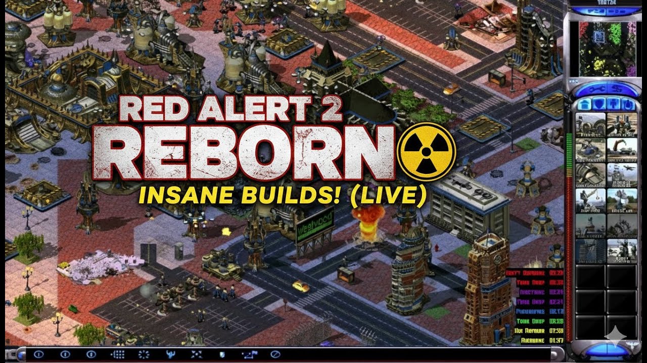 LIVE | Command & Conquer: Red Alert 2 Reborn Mod Gameplay 🔥 Epic Battles & Strategy