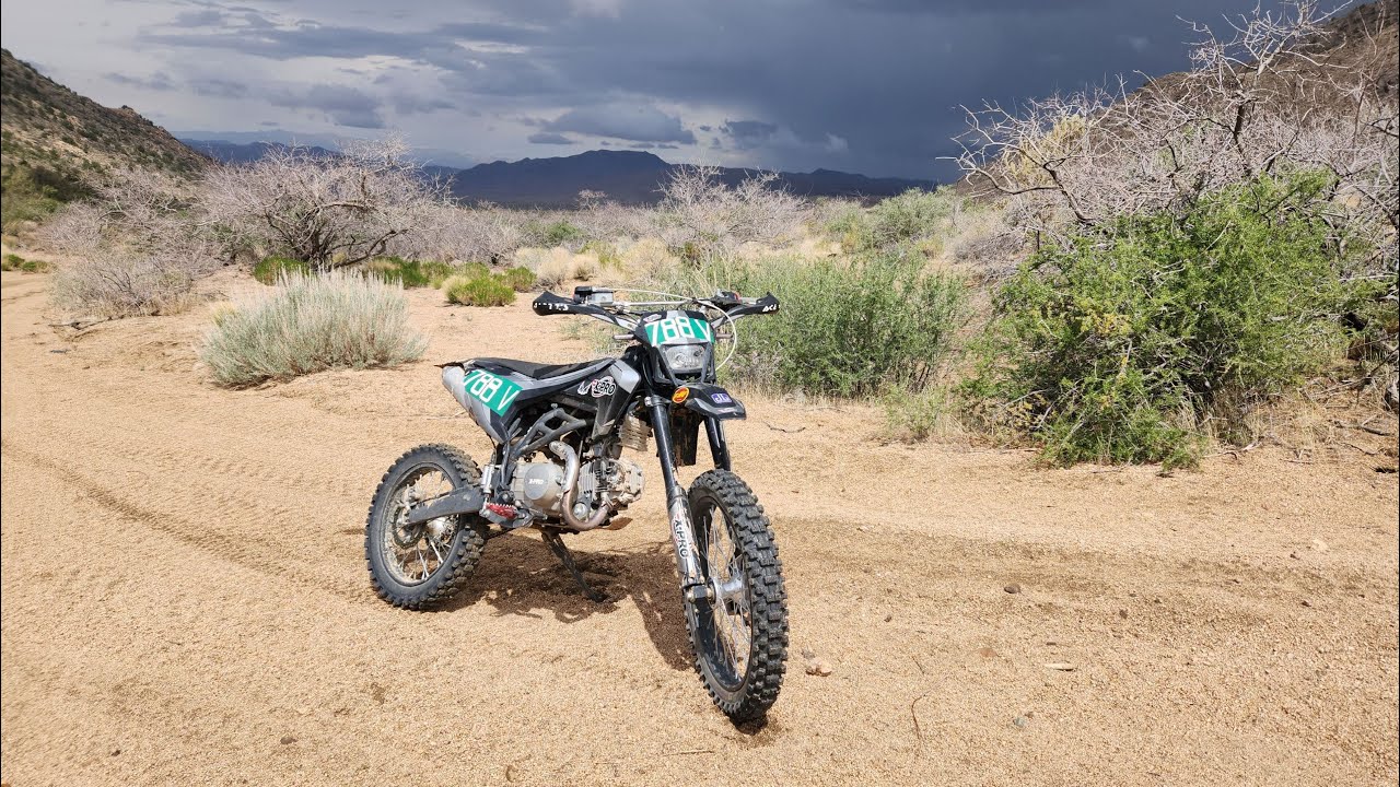 Rainy Desert Ride on my X-Pro Storm 150DLX with High Compression Piston and Z40 Camshaft Installed.