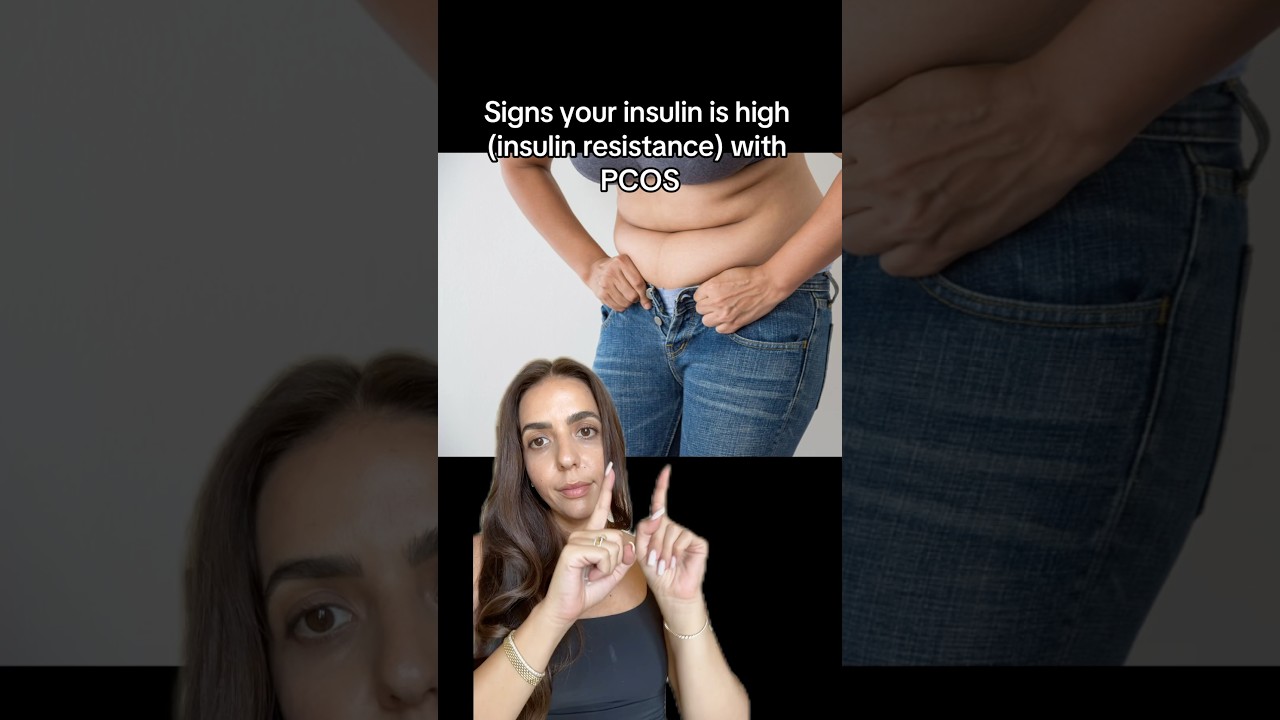 Signs of Insulin Resistance with #pcos