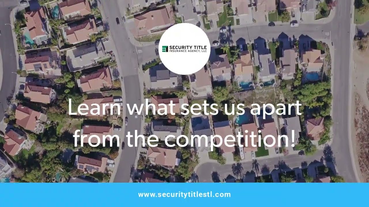 Use Security Title for Any Real Estate Transaction