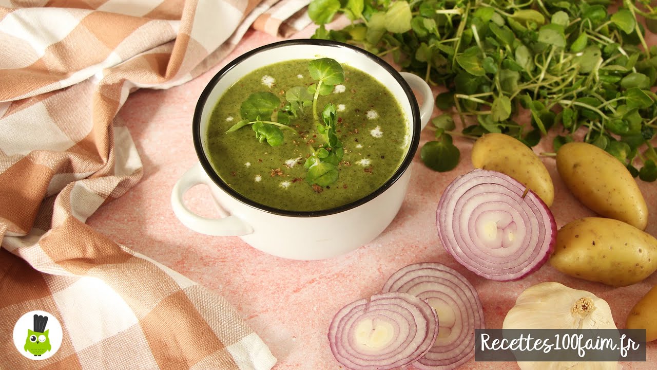 🍲 Soupe cresson & pommes de terre