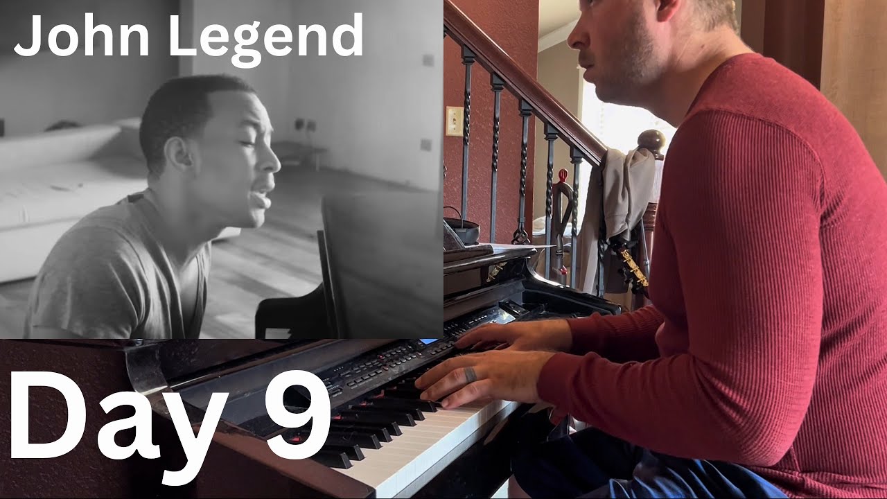 Trying to learn ‘All of me’ by ear. Day 9 learning piano 😂 