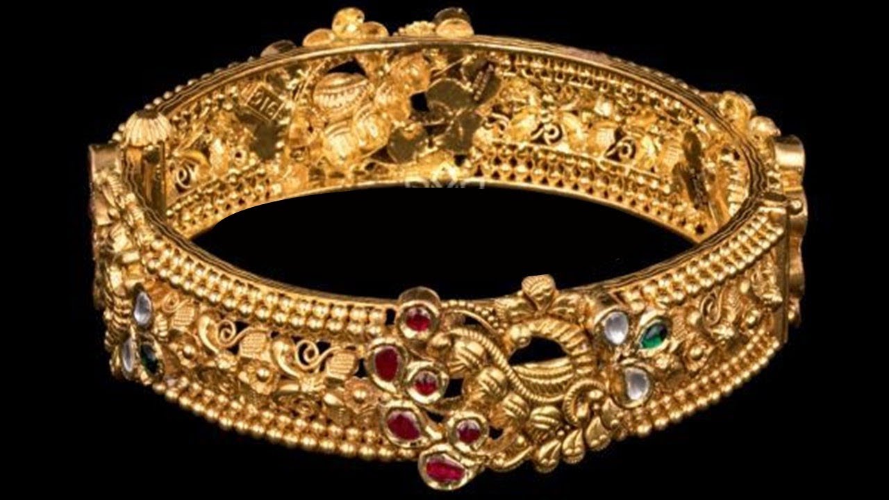 Fine Work Gold Bangles Designs 2019 | Indian Jewellery Design 2019
