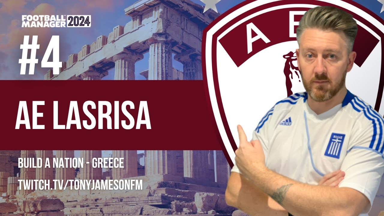 Build A Nation Greece | End of Season 1 tonight? | AE Larisa | S1 | FM24 #ad !manscaped