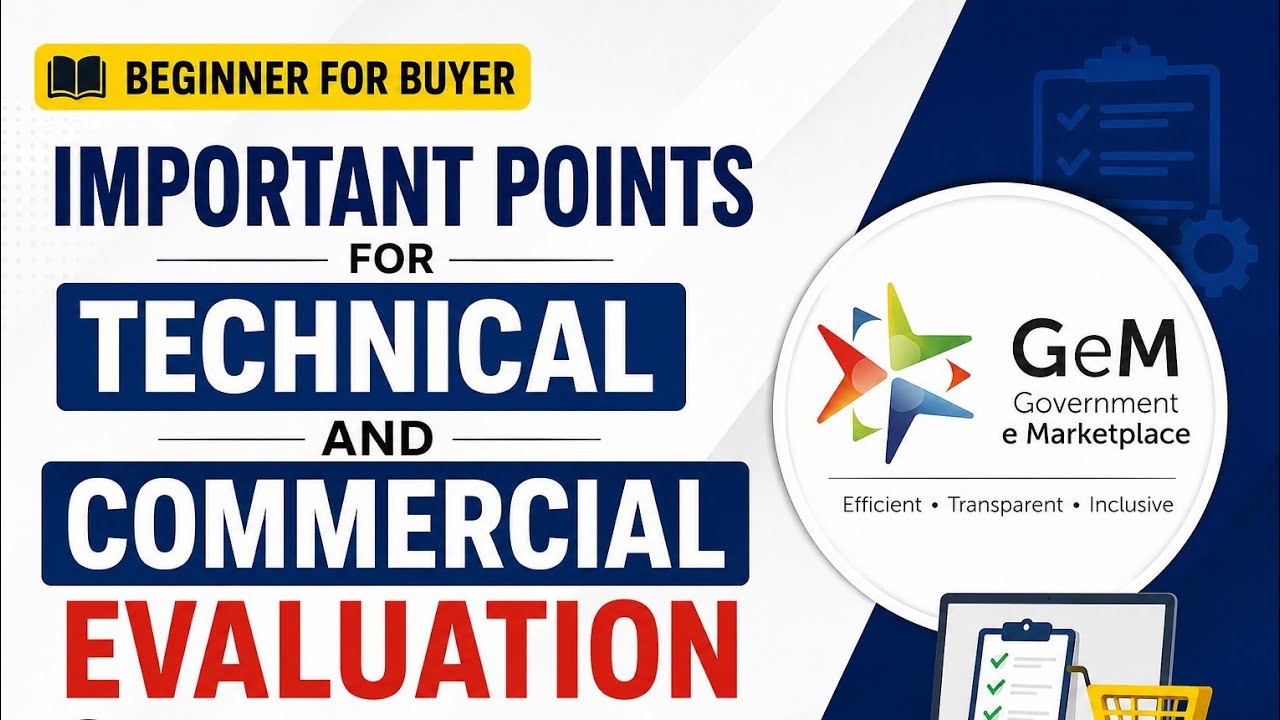 Technical Evaluation point on Gem bid