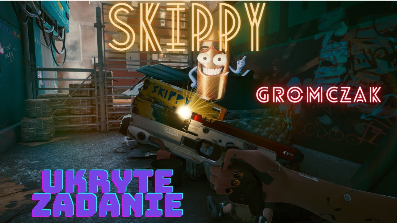 Ukryte zadanie ze Skippym?! #Cyberpunk 2077