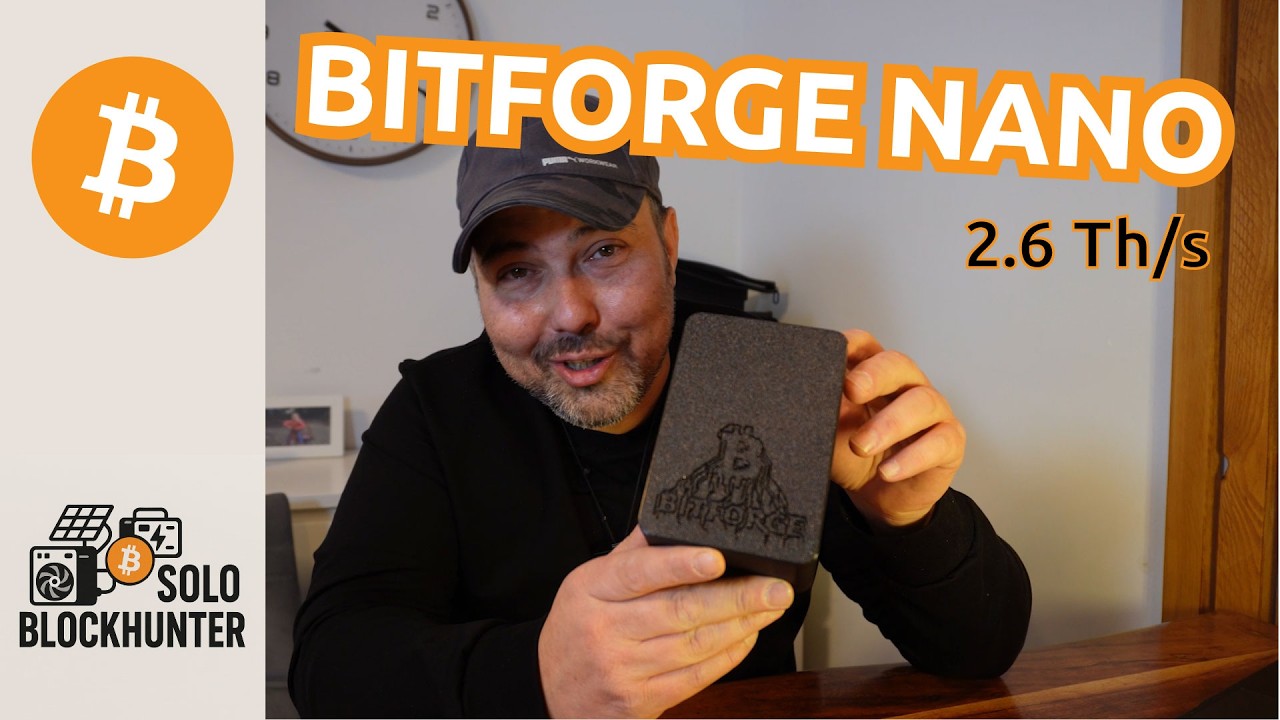 ⛏ DER BITFORGE NANO MINER &ndash; German Engineering trifft Bitcoin Home-Mining