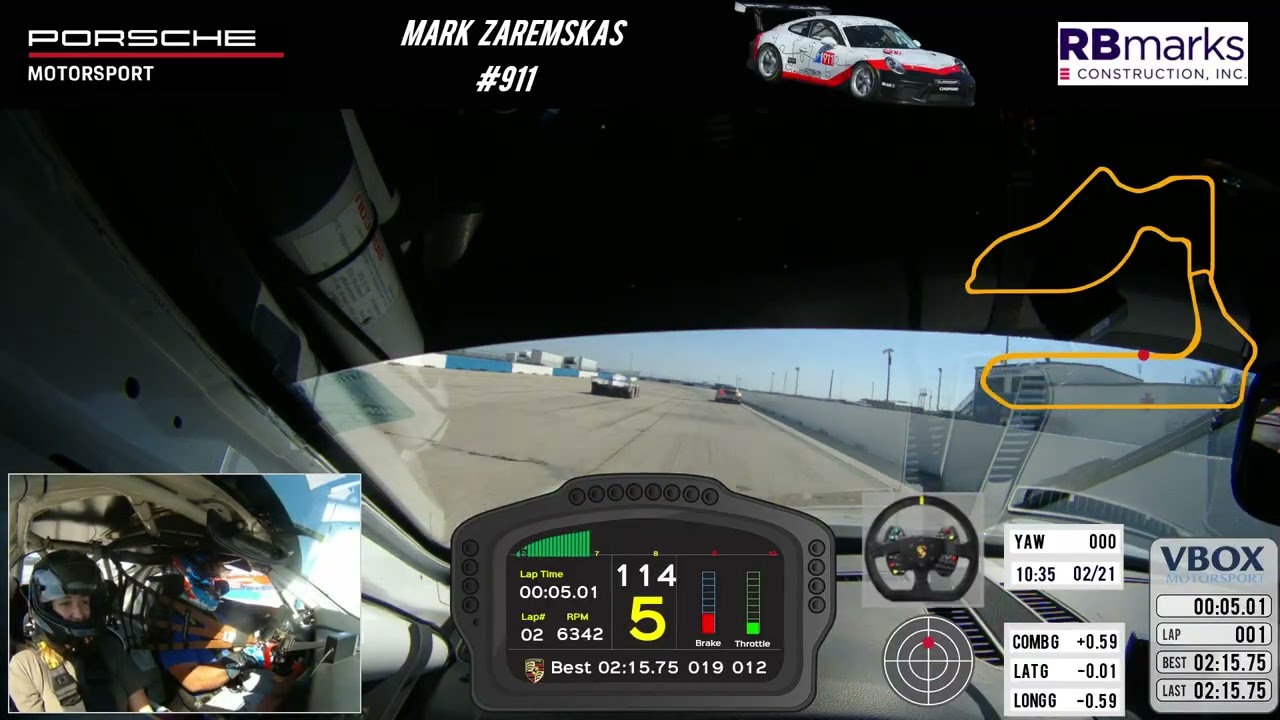 Cecilia Z. - Sebring - 991.2 GT3 Cup - 2-21-26 - Ride 1