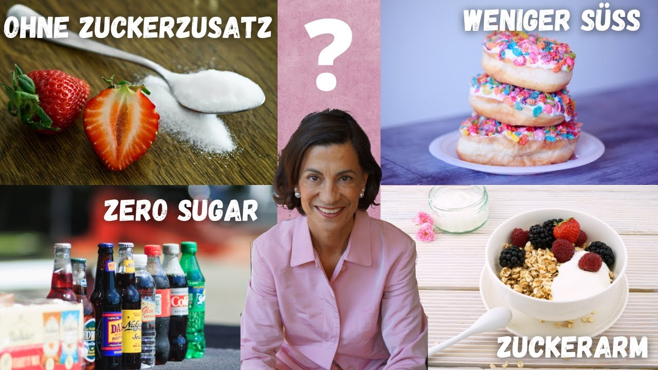 Zuckerfrei, weniger Zucker, ohne Zuckerzusatz? | Zuckersiegel unter der Lupe  von Dagmar von Cramm