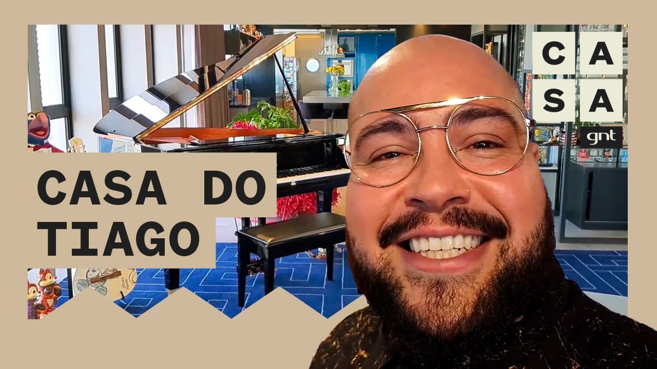 🎠 TIAGO ABRAVANEL mostra seu incrível lar com muitos brinquedos e lavabo panorâmico  | Pode Entrar