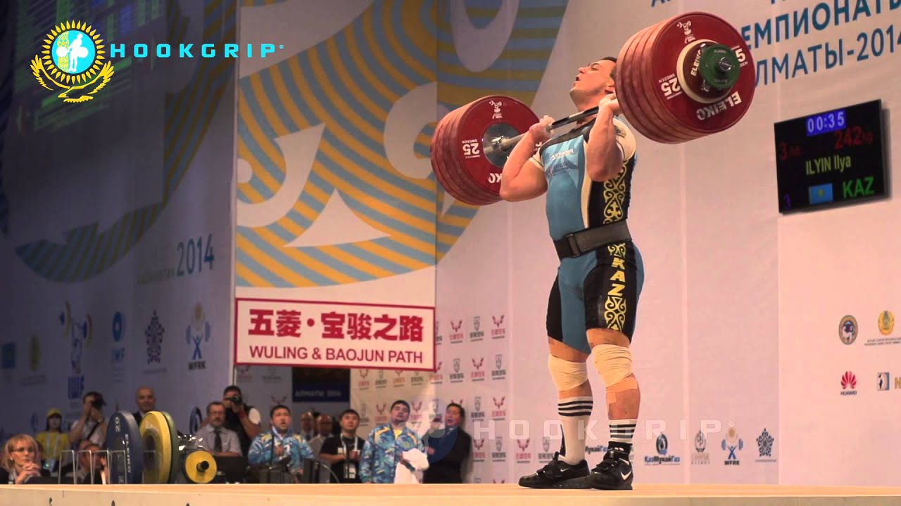 Ilya Ilyin - 242kg World Record @ 1/40th Real Time
