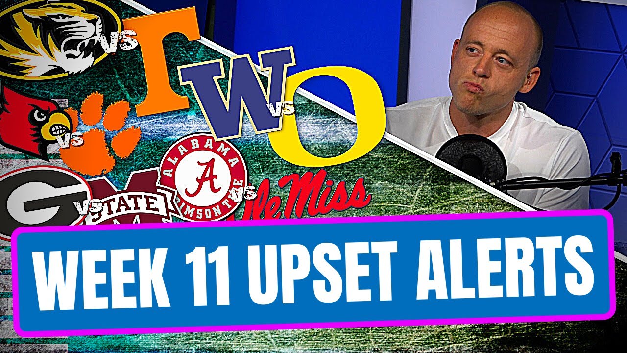 Josh Pate On Upset Alerts In Week 11 (Late Kick Cut)