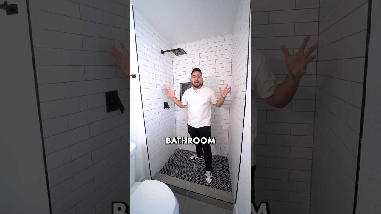 You won&rsquo;t believe how much it cost to remodel this bathroom😱