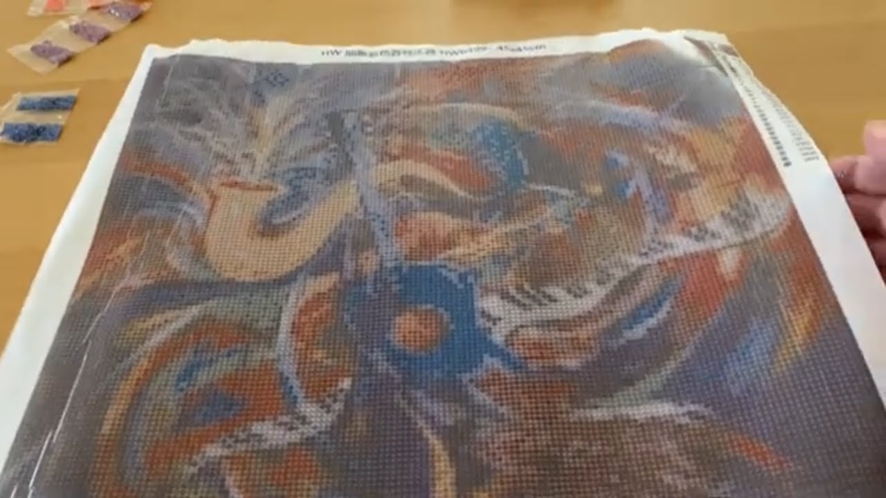 Unboxing A Diamond Painting From Wish