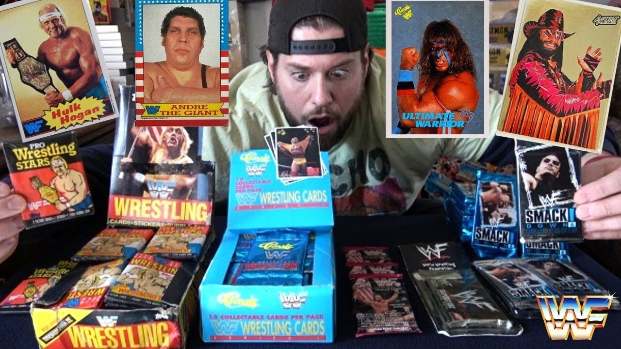 ULTIMATE WWF Card Break (Rare Wrestling Sports Cards 1985-1999) | L.A. BEAST