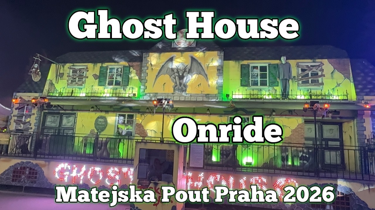 Ghost House - Wertheim - Onride | Matějsk&aacute; Pouť Praha 2026