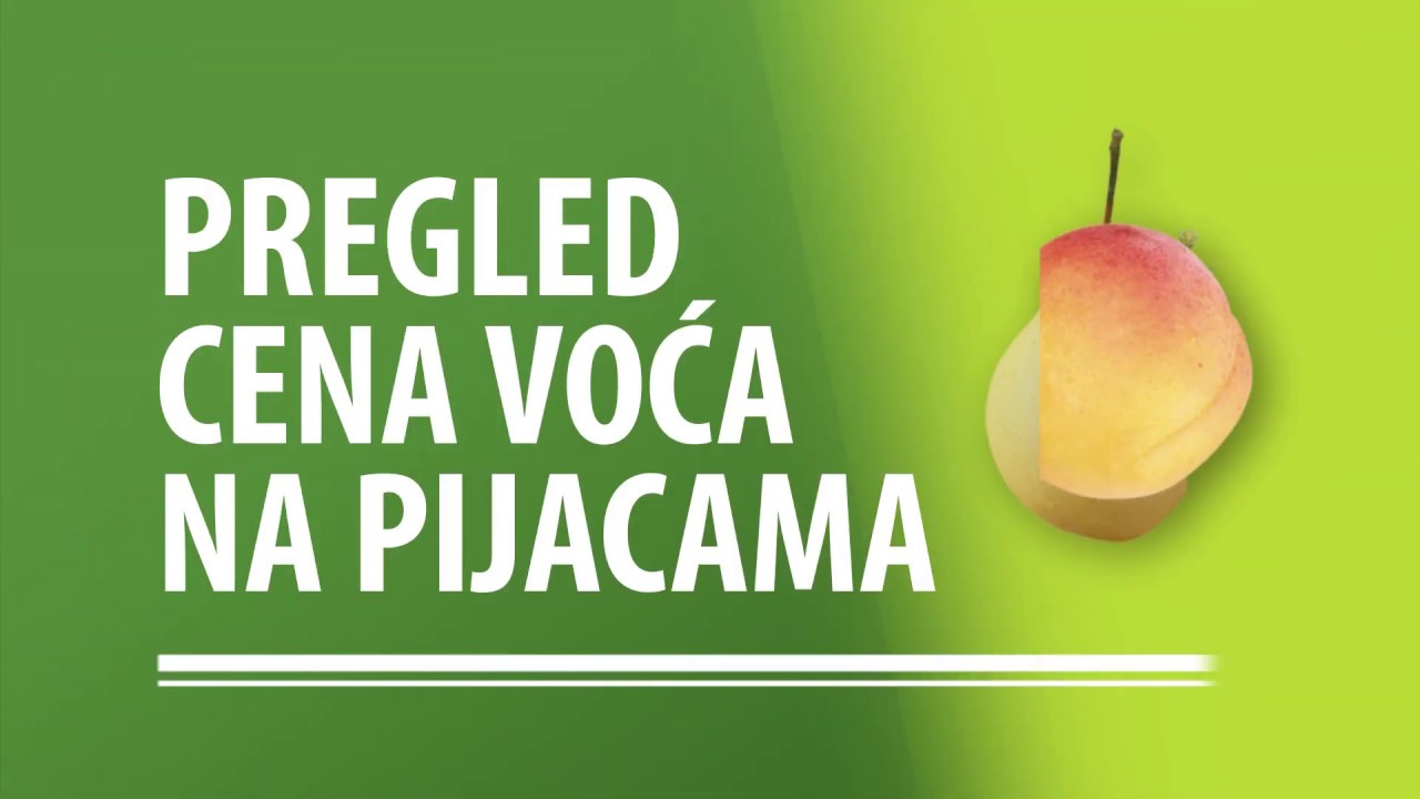 Domaća Jabuka Drastično Pojeftinila| Cene VOĆA na Pijacama
