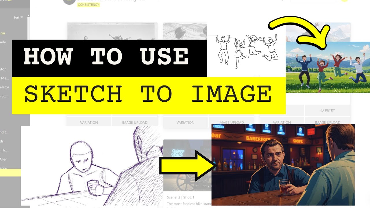 10 - How To Use The Sketch-To-Image Feature - Storyboarder.ai