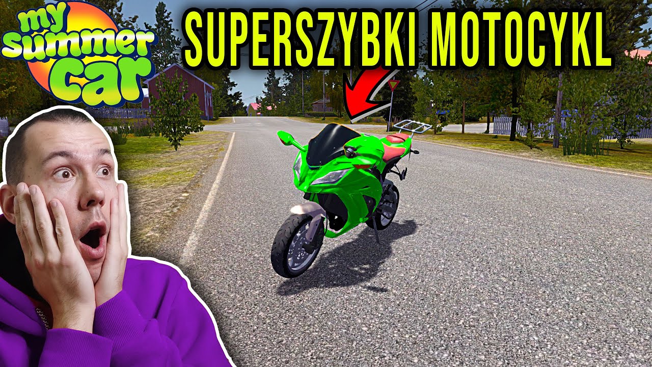 KAWASAKI ZX-10R - NOWY SUPERSZYBKI MOTOCYKL - My Summer Car #115 | Radex