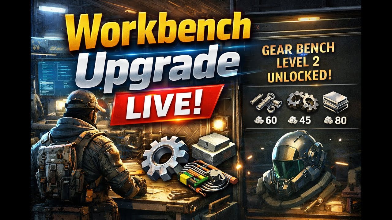 Trying to Upgrade the Workbench 😅 | Arc Raiders LIVE