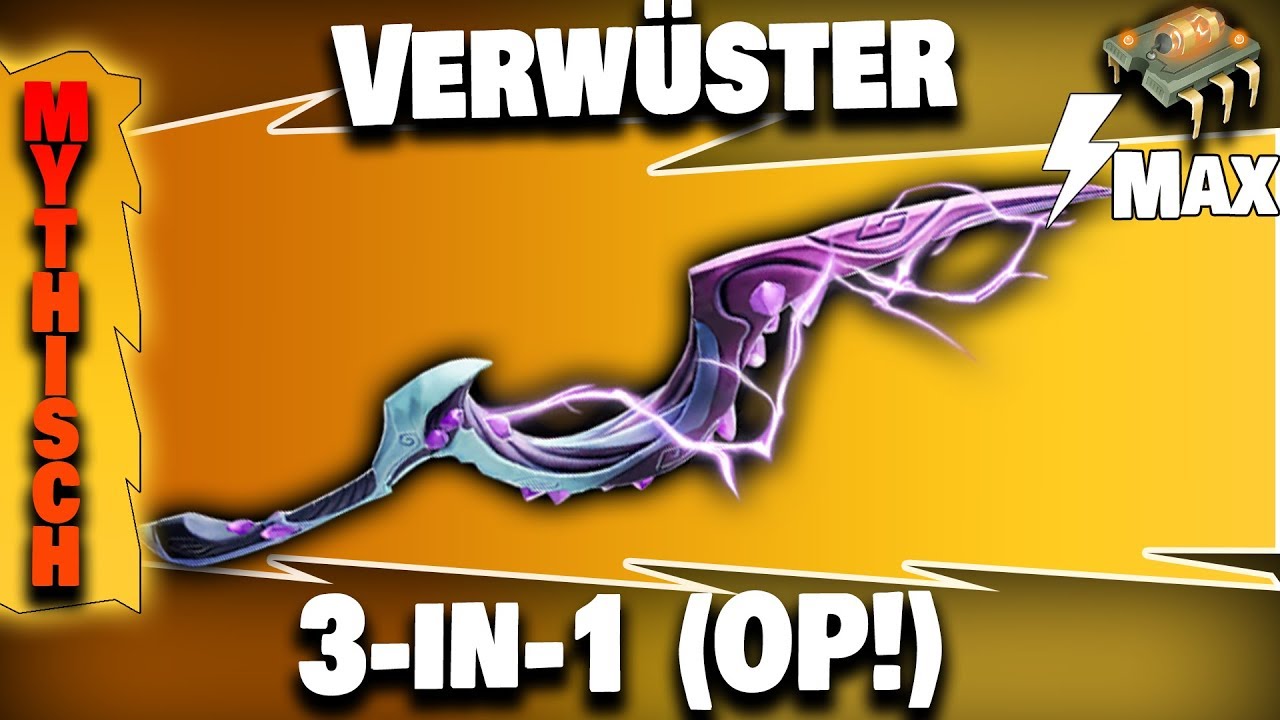 Mythisches Schwert - Verwüster (Viel zu stark!) | Fortnite Rette die Welt