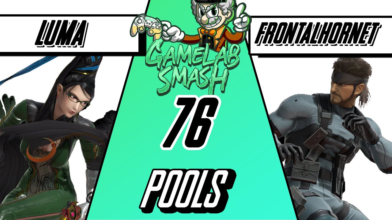 GameLab-Smash #76 Luma (Bayonetta) Vs FrontalHornet (Snake)