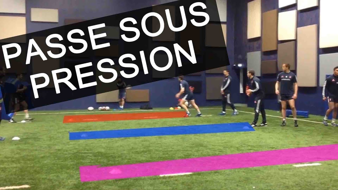 EXERCICE PASSE SUR LE PAS OU VRILLEE - RUGBY ENTRAINEMENT
