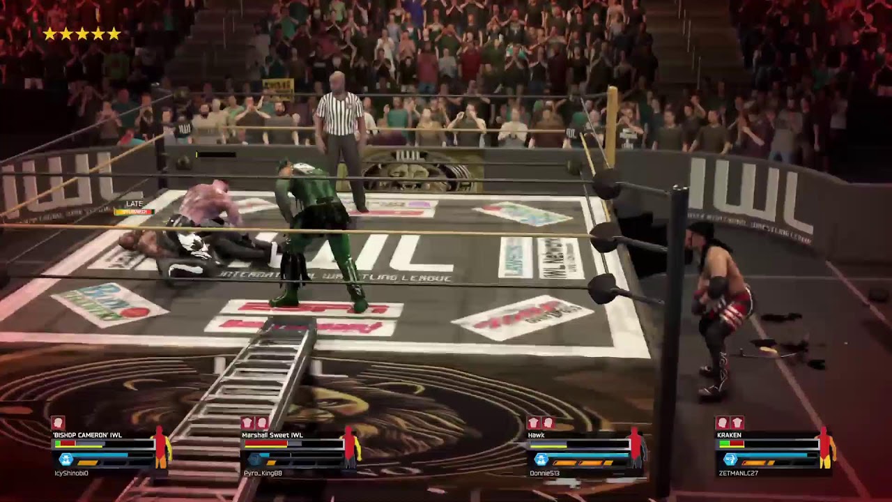 NJPW Extreme Rules Elimination Match.