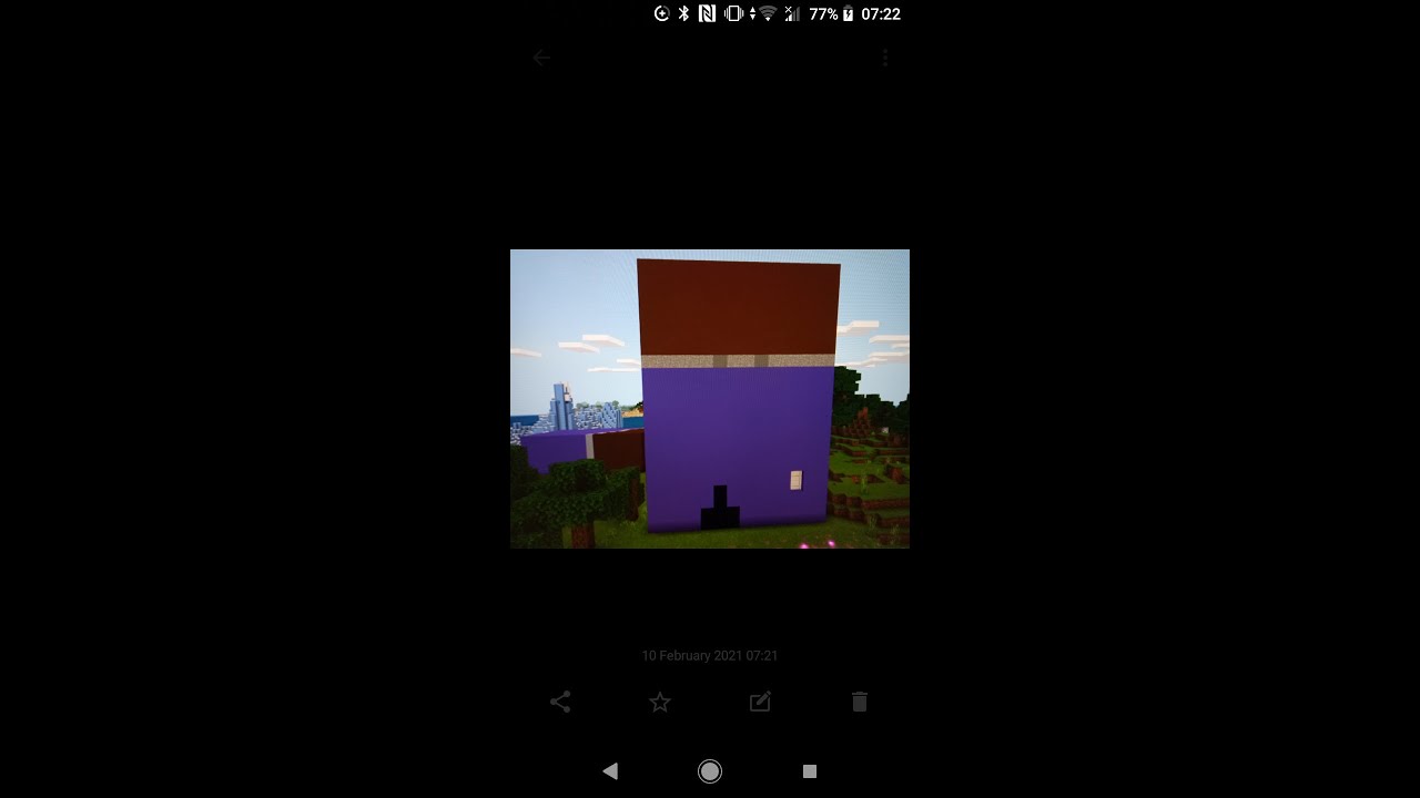Making a massive creeper spawner disguised as a chocolate bar in Minecraft