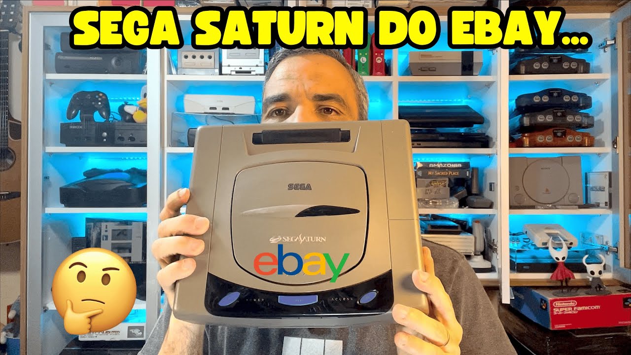 COMPREI UM SEGA SATURN DO EBAY…Funcionou? Paguei caro? Valeu a Pena?