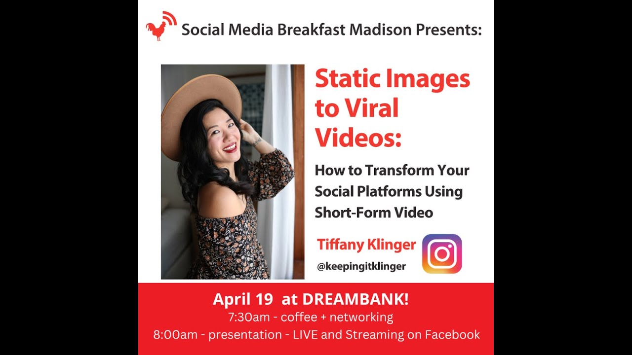 Static Images to Viral Videos | Tiffany Klinger | SMBMadison
