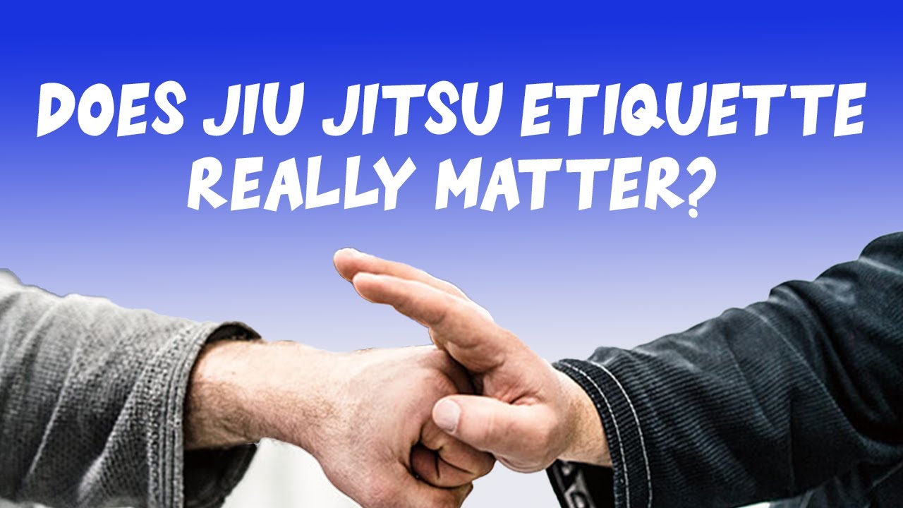 Jiu Jitsu Etiquette That We Don't Need Anymore