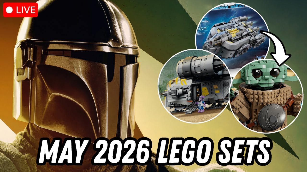The Mandalorian and Grogu LEGO Sets Revealed - LEGO Star Wars 2026