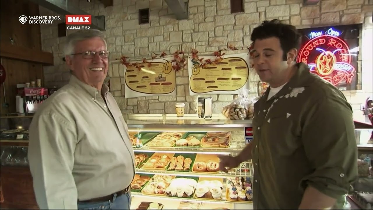Adam vola in Texas per le Ciambelle Giganti ! Scoprite l'ingrediente segreto! | Man vs Food