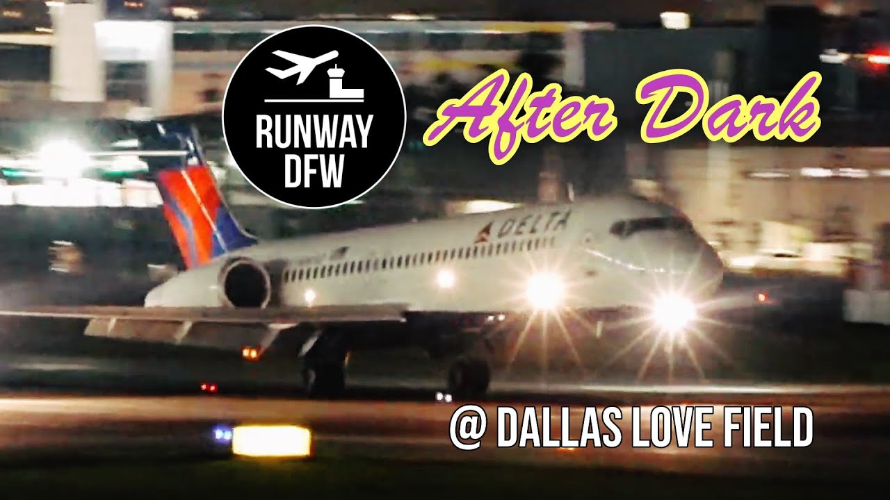 LIVE: Dallas Love Field JetStream on Runway DFW After Dark - 12/19/2024