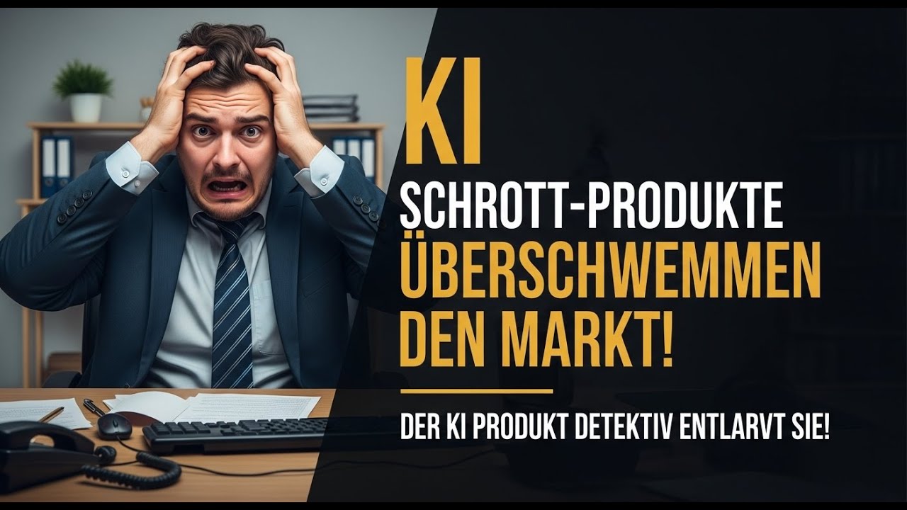 Wie erkennt man KI-SCHROTT-Produkte? Viel versprochen, nichts gehalten! Der KI Produkt-Detektiv!
