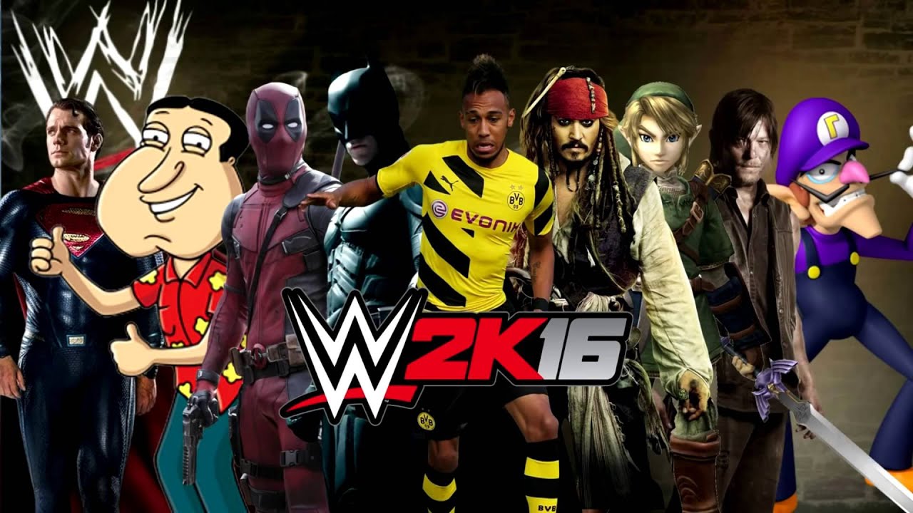 WWE 2K16-IT HAS ARRIVED - The Second Created Superstars 30-Men Royal Rumble