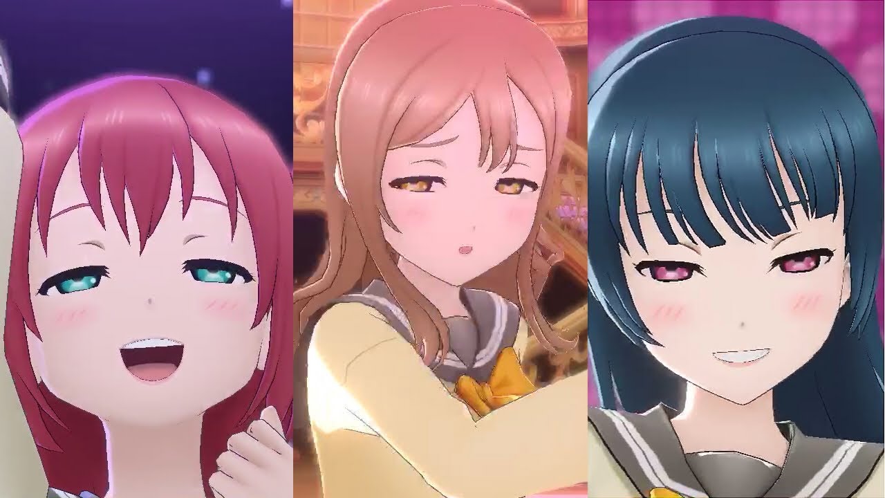 µ's sub unit songs but something's off... LLSIF: ALL STARS