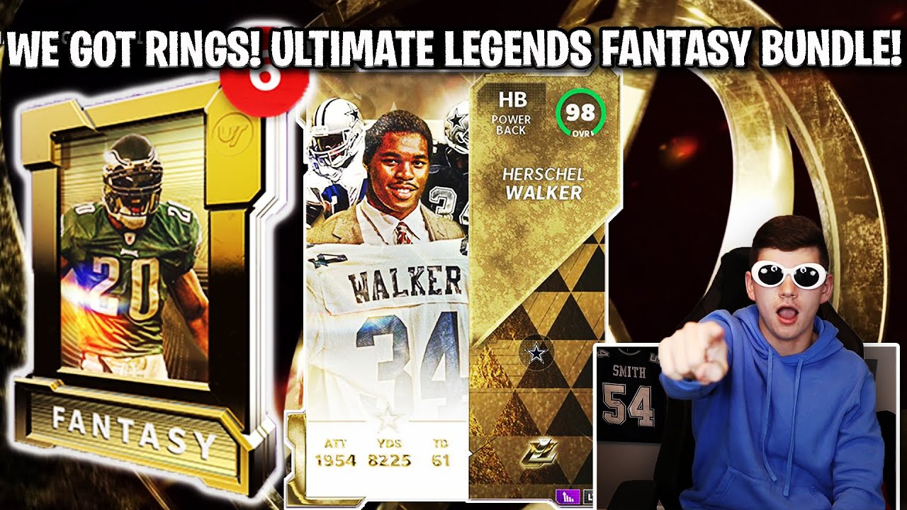 WE GOT RINGS! ULTIMATE LEGENDS FANTASY BUNDLE! | MADDEN 21 ULTIMATE TEAM
