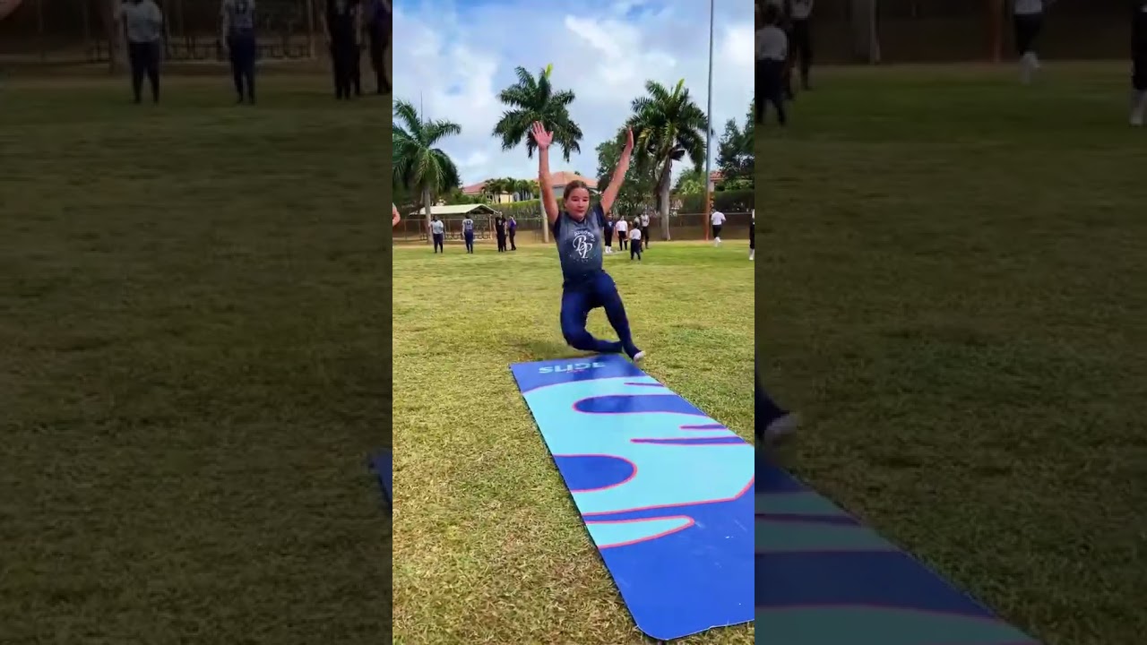 Building confidence one slide at a time with SlideMVP sliding mats #baseball #sliding #softball