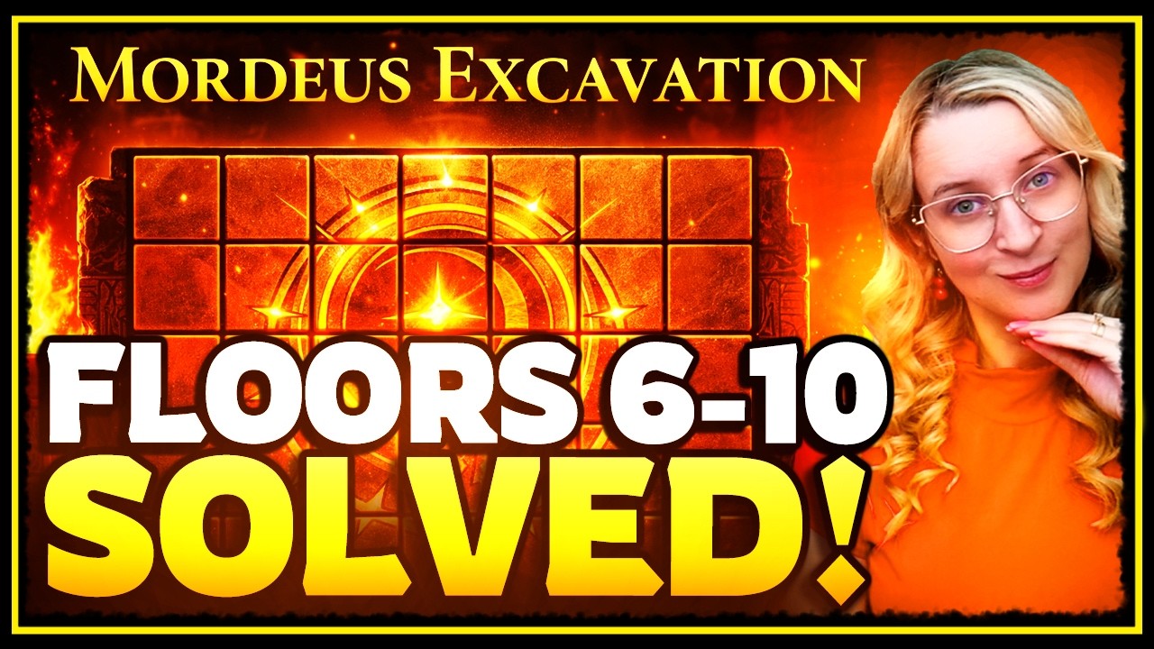 Mordeus Excavation Floor 6-10 SOLVED (March 2026) 🐲 Martial God's Tale ✤ Watcher of Realms