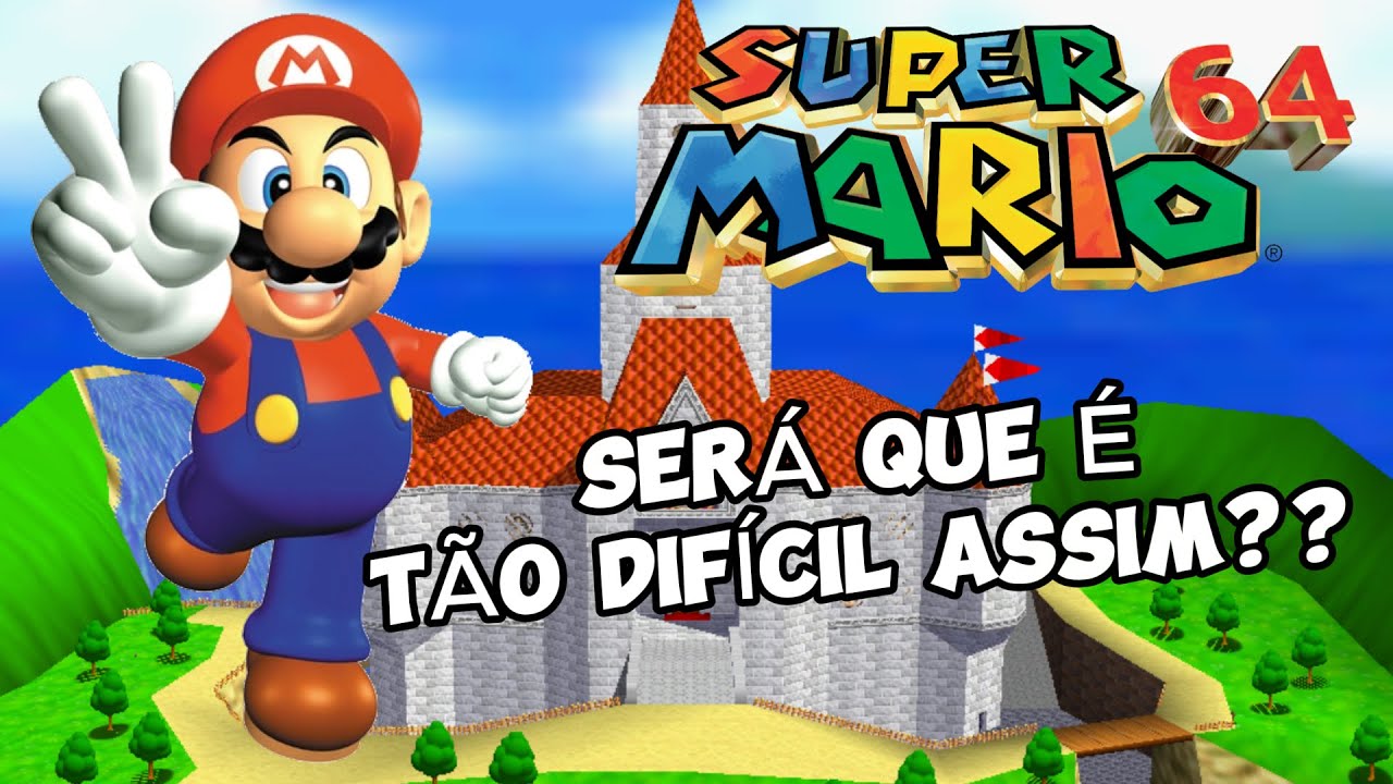 DOMINGÃO RETRÔ: MARIO 64 - JOGO OSSO!