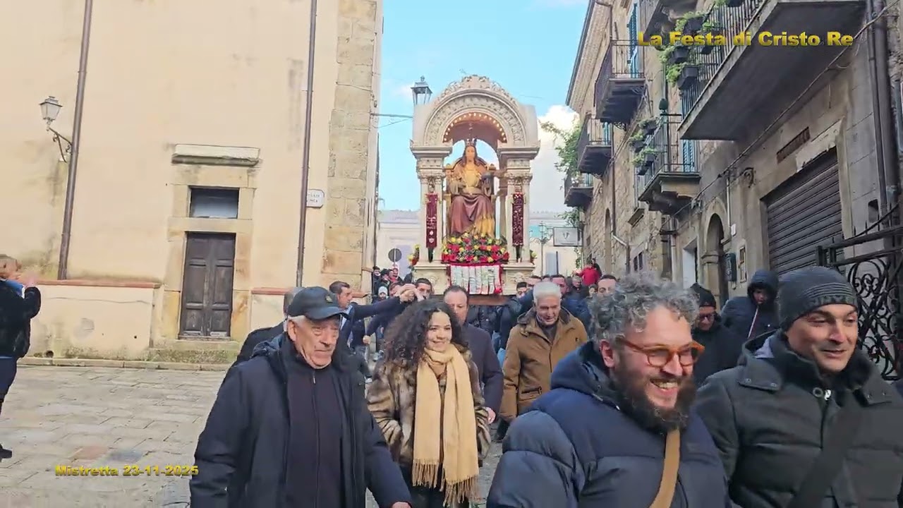 Mistretta - La Processione di Cristo Re. 22e23 novembre 2025