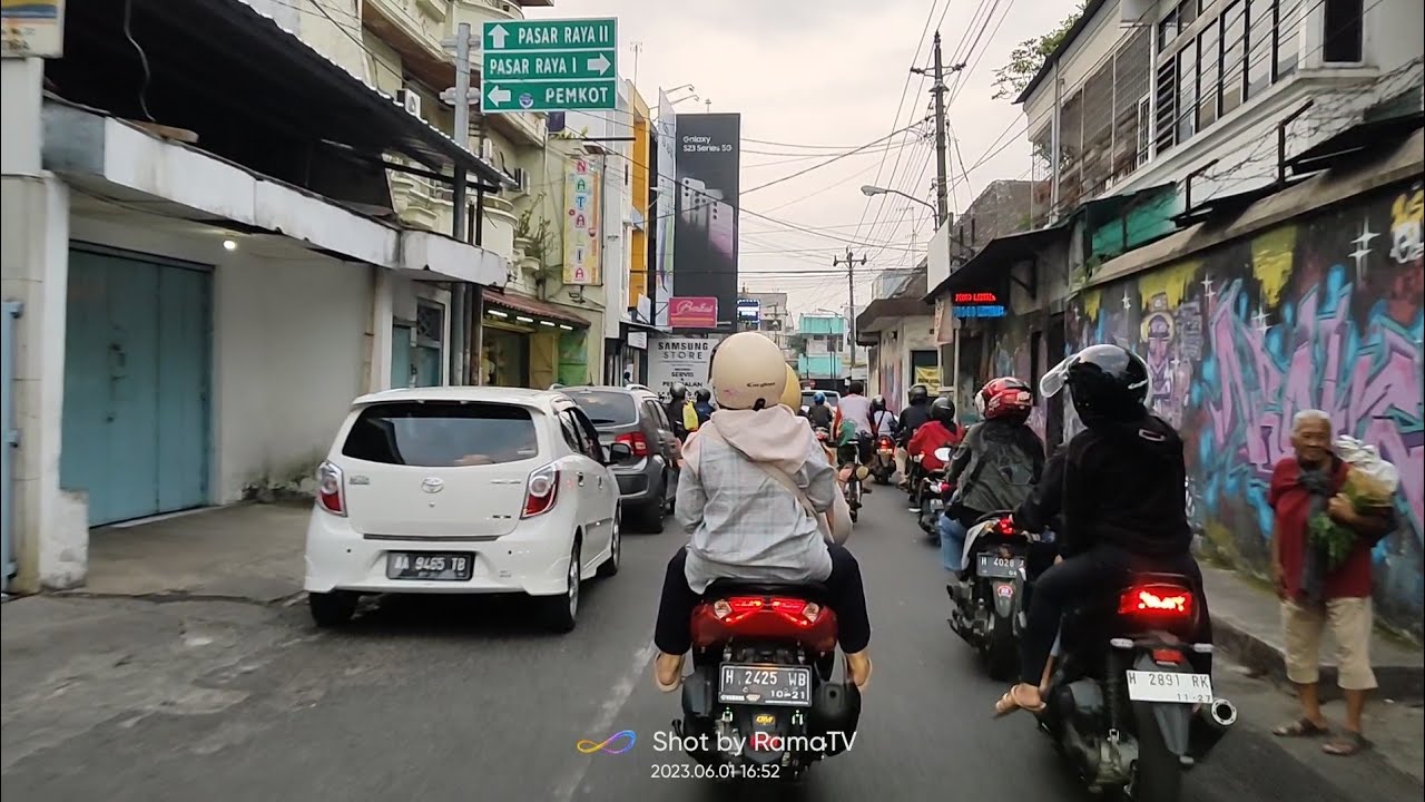 SUASANA SORE PUSAT KOTA SALATIGA | NO CUT NO EDIT‼️