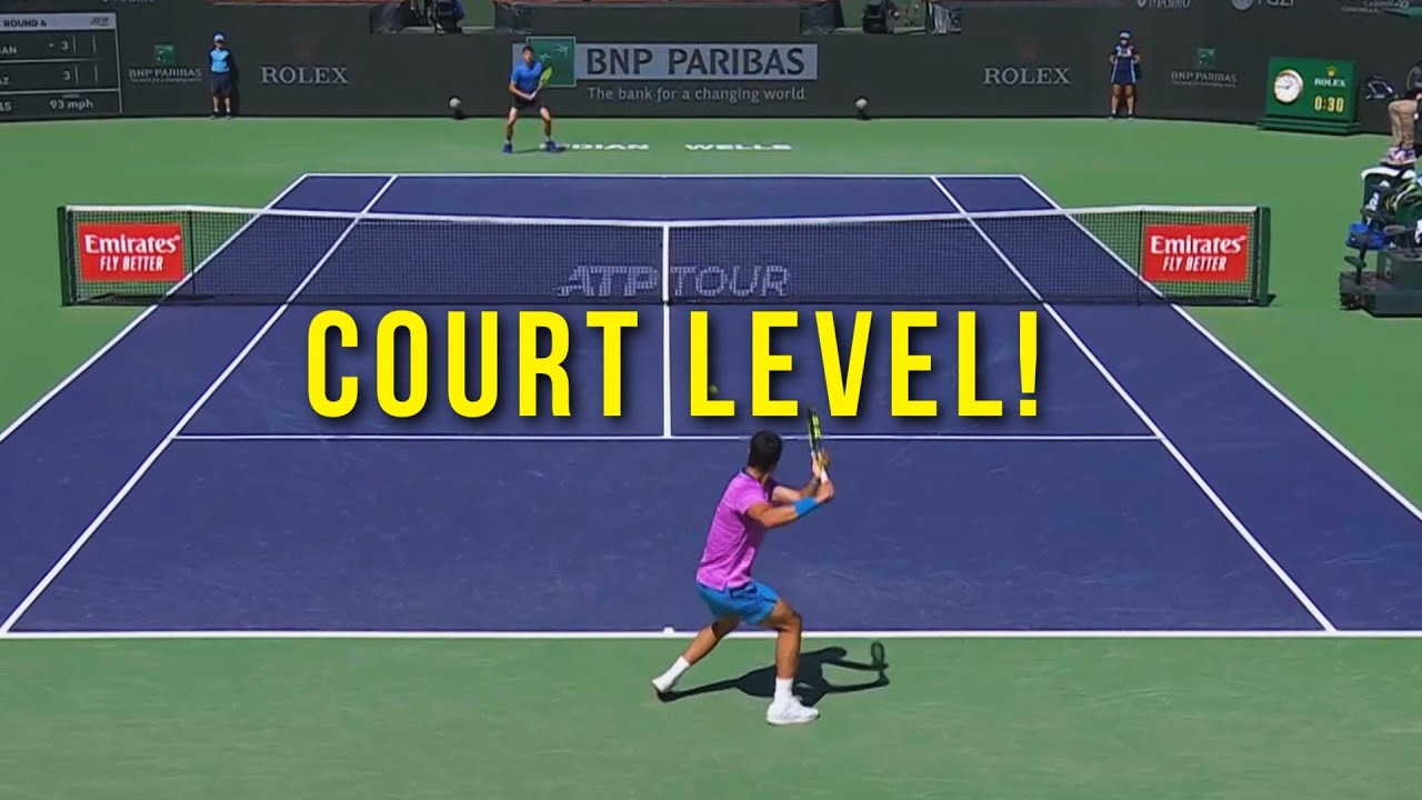 Carlos Alcaraz - Court Level Highlights ● Part 4