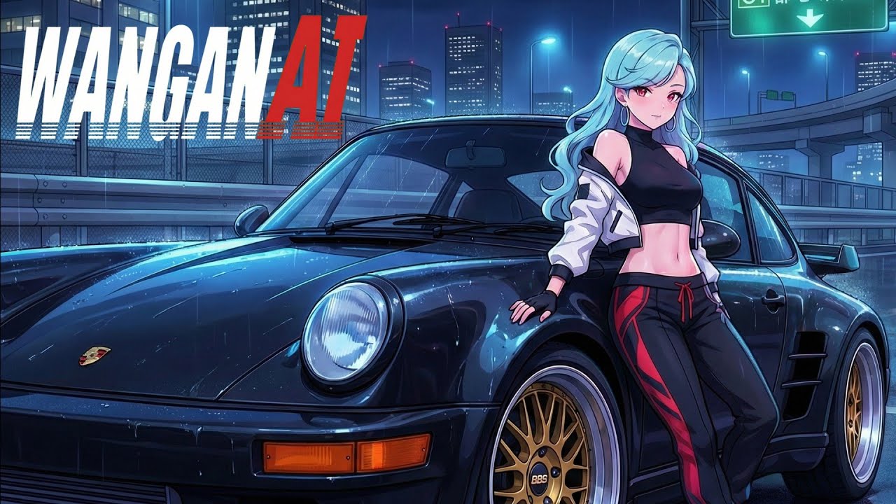 WANGAN AI - shadow on my face (EUROBEAT MIX).Full