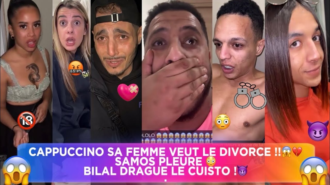 NASDAS & Co.🦅[EP.142🍿] CAPPUCCINO sa FEMME veut le DIVORCE !😱💔•BILAL Drague le CUISTO😈•SAMOS Pleure😳