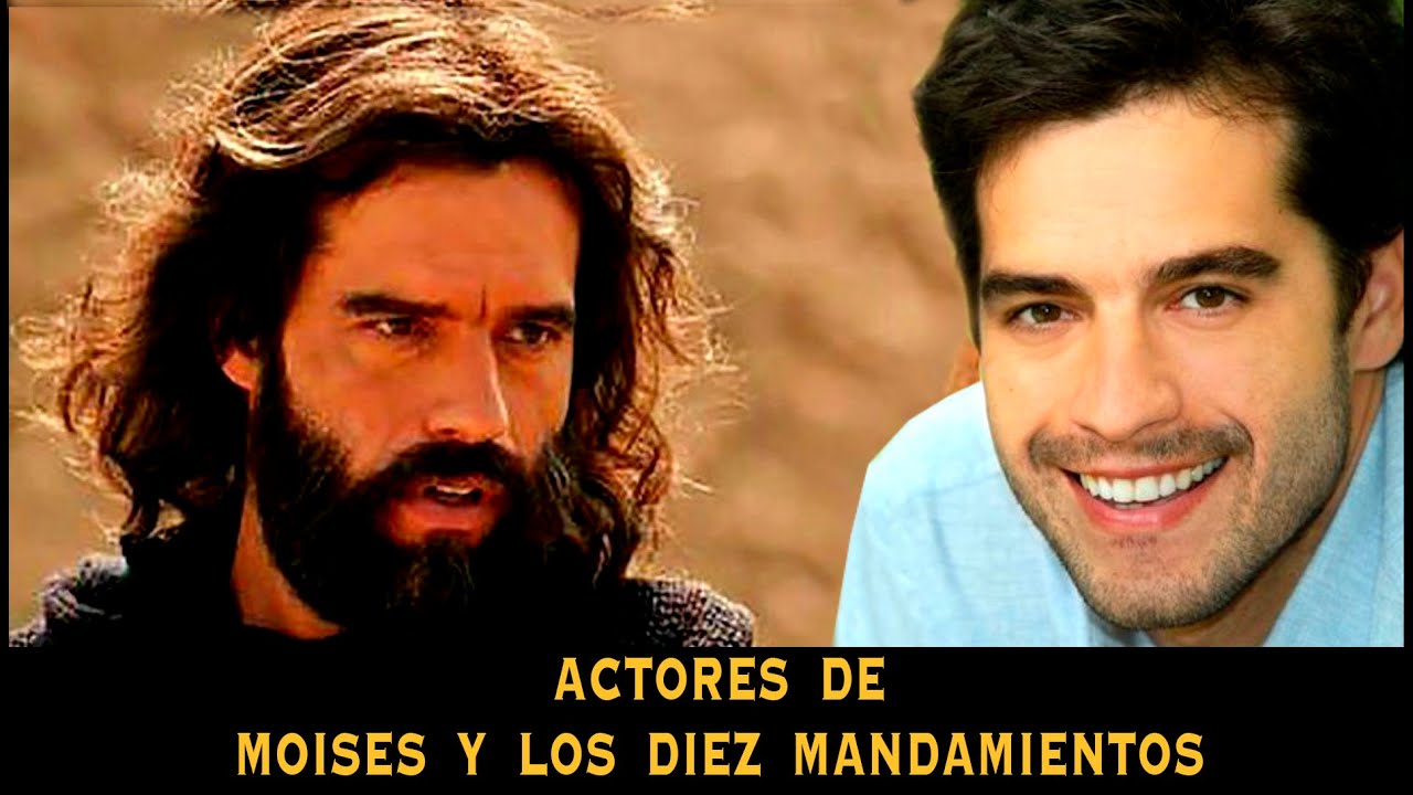 Los Actores y Personajes De Moises y Los Diez Mandamientos